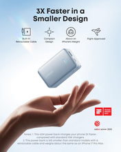 Load image into Gallery viewer, Anker Nano 10K Power Bank 45W Fast Charger Best Seller
