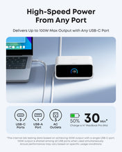 Load image into Gallery viewer, Anker Nano 7 in 1 100W Charging Station USB C LCD Display Premium Buy Now
