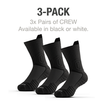 Load image into Gallery viewer, CloudFusion™ Athletic Cushioned Crew Socks
