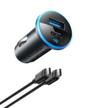 Load image into Gallery viewer, Anker 323 2026 Car Charger 52.5W USB C Cable Dual Port Bundle Buy Now

