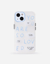 Load image into Gallery viewer, Blue You Are So Loved Frosted iPhone Case
