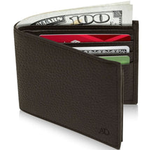 Load image into Gallery viewer, Genuine Leather RFID Blocking Bifold Wallet For Men Slim Mens Wallet Minimalist
