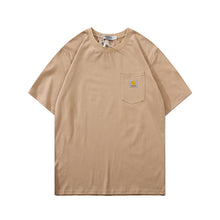 Load image into Gallery viewer, Buy cotton t-shirt men khaki dark grey
