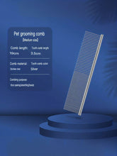 Load image into Gallery viewer, Cat grooming comb for loose hair removal
