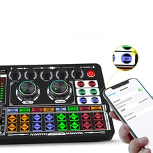 Load image into Gallery viewer, F999  Mixer Podcast Sound Board Live Sound Card for Live Recording Home KTV
