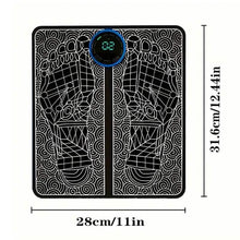 Load image into Gallery viewer, EMS foot massage mat for circulation and fatigue relief
