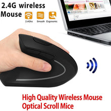 Load image into Gallery viewer, Ergonomic Wireless Mouse
