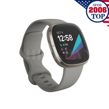 Load image into Gallery viewer, Fitbit Sense Bluetooth Activity Tracker Smartwatch Black Gray White Fast Shipping
