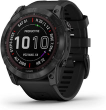Load image into Gallery viewer, Garmin fēnix 7X Sapphire Solar Black Titanium Multisport GPS Watch Best Deal
