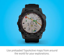 Load image into Gallery viewer, Garmin fēnix 7X Sapphire Solar Black Titanium Outdoor GPS Watch Buy Today
