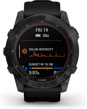Load image into Gallery viewer, Garmin fēnix 7X Sapphire Solar GPS Smartwatch Black Titanium Fast Shipping
