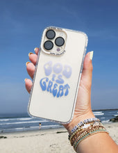 Load image into Gallery viewer, God Is Great Christian iPhone Case with Raised Bezel
