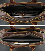 Load image into Gallery viewer, buy full grain leather mens shoulder messenger bag

