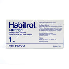 Load image into Gallery viewer, Habitrol 1mg Nicotine Lozenges Mint 216 Count Smoking Cessation New
