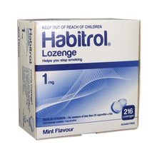 Load image into Gallery viewer, Habitrol Nicotine Lozenges Mint 1mg 216 Count Original Box New Authentic
