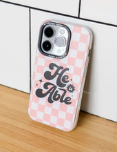 Load image into Gallery viewer, He Is Able Christian iPhone Case with Raised Bezel
