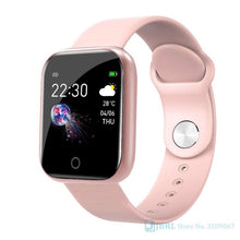 Load image into Gallery viewer, I5s Pink strap smart watch timer countdown music control order
