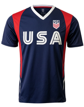 Load image into Gallery viewer, Icon Sports USMNT navy jersey
