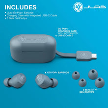 Load image into Gallery viewer, JLab GO POP+ Wireless Earbuds Fast Delivery USA
