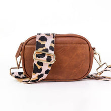 Load image into Gallery viewer, Libby Designer Vegan Leather Crossbody Purse Interchangeable Strap Fashion Bag
