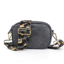 Load image into Gallery viewer, Libby Women's Vegan Leather Crossbody Bag Fashion Purse Interchangeable Strap New
