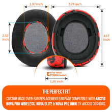 Load image into Gallery viewer, Arctis Nova Pro Wireless, Nova Elite &amp; Nova Pro Omni Earpads - WC FreeZe Cooling Gel
