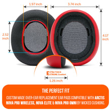 Load image into Gallery viewer, Arctis Nova Pro Wireless, Nova Elite &amp; Nova Pro Omni Earpads - WC FreeZe Cooling Gel

