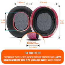 Load image into Gallery viewer, Arctis Nova Pro Wireless, Nova Elite &amp; Nova Pro Omni Earpads - WC FreeZe Cooling Gel
