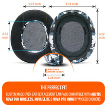 Load image into Gallery viewer, Arctis Nova Pro Wireless, Nova Elite &amp; Nova Pro Omni Earpads - WC FreeZe Cooling Gel
