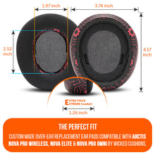Load image into Gallery viewer, Arctis Nova Pro Wireless, Nova Elite &amp; Nova Pro Omni Earpads - WC FreeZe Cooling Gel
