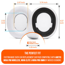 Load image into Gallery viewer, Arctis Nova Pro Wireless, Nova Elite &amp; Nova Pro Omni Earpads - WC FreeZe Cooling Gel
