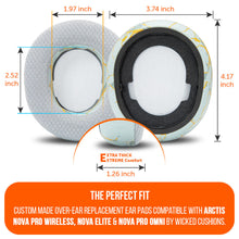 Load image into Gallery viewer, Arctis Nova Pro Wireless, Nova Elite &amp; Nova Pro Omni Earpads - WC FreeZe Cooling Gel
