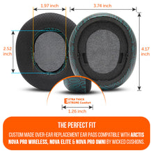 Load image into Gallery viewer, Arctis Nova Pro Wireless, Nova Elite &amp; Nova Pro Omni Earpads - WC FreeZe Cooling Gel
