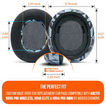 Load image into Gallery viewer, Arctis Nova Pro Wireless, Nova Elite &amp; Nova Pro Omni Earpads - WC FreeZe Cooling Gel
