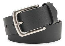 Load image into Gallery viewer, Men's Classic Black Leather Belt Full Grain Genuine Dress Business Jeans Belt
