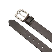 Load image into Gallery viewer, Men's Heavy Duty Full Grain Leather Belt Brown Jeans Work Utility Belt
