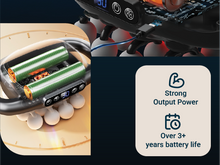 Load image into Gallery viewer, StitchGreen 16 Head Massage Gun deep Tissue, 9 Gear Speeds Percussion Massager, Quiet Muscle Massager for Pain Relief, Back, Neck, Shoulders, Legs &amp; Full Body Recovery
