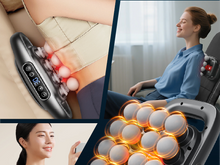 Load image into Gallery viewer, StitchGreen 16 Head Massage Gun deep Tissue, 9 Gear Speeds Percussion Massager, Quiet Muscle Massager for Pain Relief, Back, Neck, Shoulders, Legs &amp; Full Body Recovery
