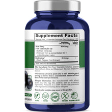 Load image into Gallery viewer, NusaPure Acai Berry Extract 400mg – 200 Vegan Capsules
