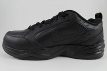 Load image into Gallery viewer, Nike Air Monarch IV 4E EEEE Triple Black Walking Shoes Men's All Sizes USA
