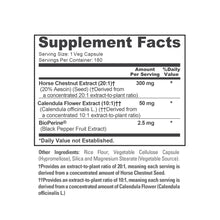 Load image into Gallery viewer, NusaPure Horse Chestnut Extract 300mg – 180 Vegan Capsules
