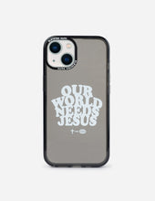 Load image into Gallery viewer, Our World Needs Jesus Phone Case
