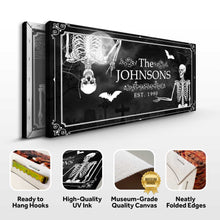 Load image into Gallery viewer, Halloween Family Name Sign
