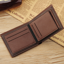 Load image into Gallery viewer, PU leather credit card wallet men buy
