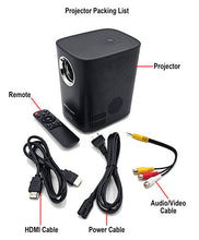 Load image into Gallery viewer, HoliScapes® USB Projector Kit - Spooky Halloween + Projector + 48" x 72" Projection Screen
