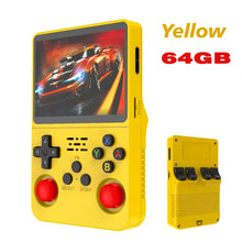 Load image into Gallery viewer, R36S Handheld Retro Gaming Console 64GB Linux System 3.5 IPS Display
