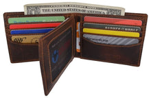 Load image into Gallery viewer, RFID blocking men’s leather wallet buy online
