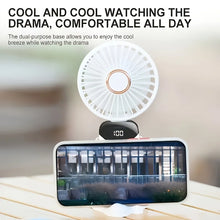 Load image into Gallery viewer, Portable Mini Fan, 6-Speed USB Rechargeable Foldable Desk Fan
