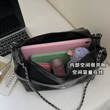 Load image into Gallery viewer, Women's PU Leather Shoulder Bag - Large Capacity Crossbody Tote Handbag for Work, College and Daily Use
