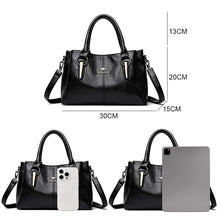 Load image into Gallery viewer, Women's Genuine Leather Shoulder Bag – Luxury Crossbody Tote Handbag
